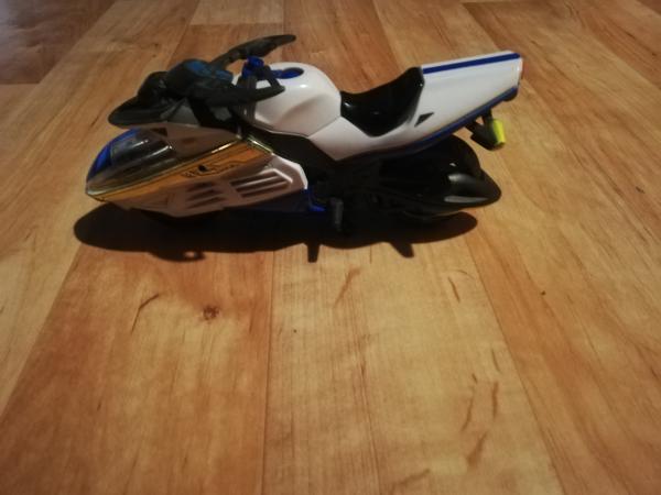 Power Rangers Time Force Blue Ranger Vektor Motorrad 2000 Bandai